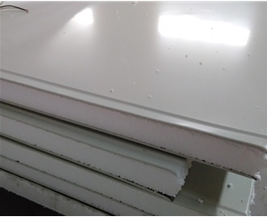上海净化彩钢板50厚1150型EPS净化板公口细节